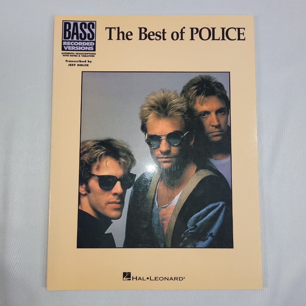 The Best of The Police Vocal Piano Guitar Lyrics Music Song Book